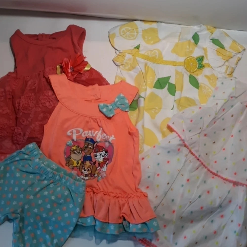 12 month dresses shorts shirts - Picture 1 of 6